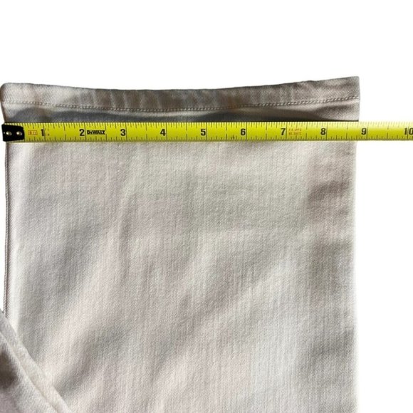 Lauren Ralph Lauren Women’s Size 16 Khaki Straight Leg Basic Light Ivory/Khaki - Picture 8 of 9